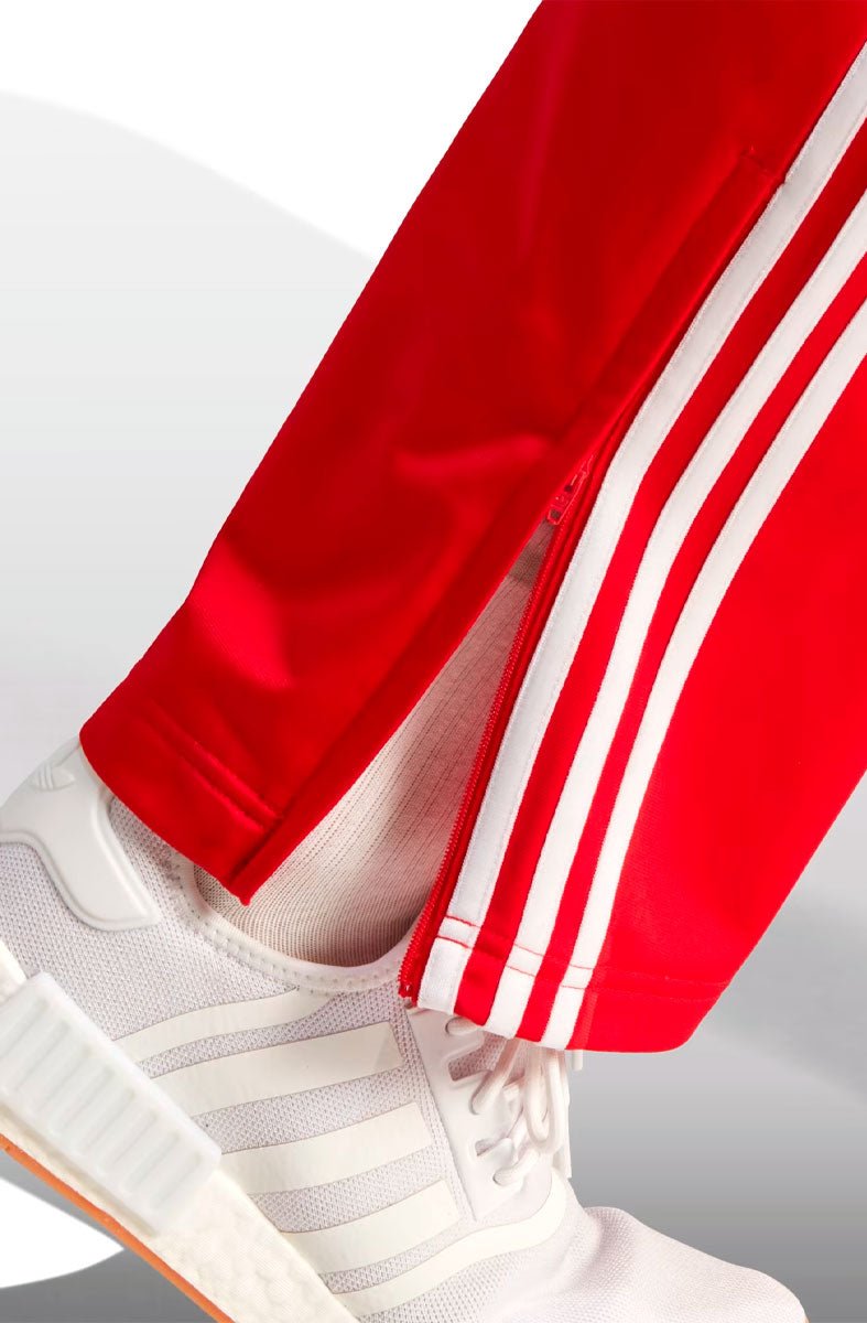 Calça Adidas Adicolor Classics Firebird Vermelho/Branco - NewSkull