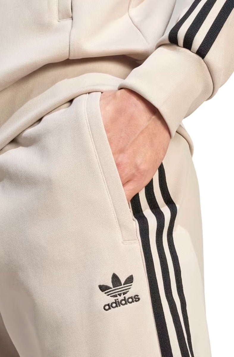 Calça Adidas Adicolor Classics SST Bege/Preto - NewSkull