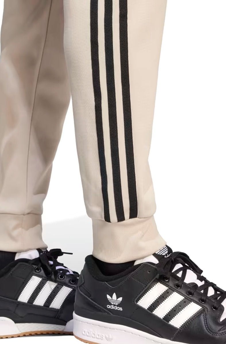 Calça Adidas Adicolor Classics SST Bege/Preto - NewSkull