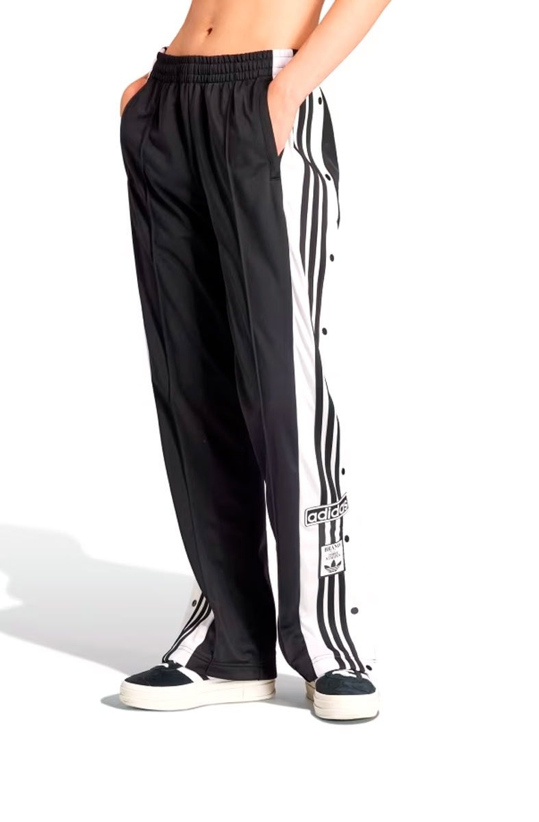 Calça Adidas Feminino Adibreak Preto/Branco - NewSkull
