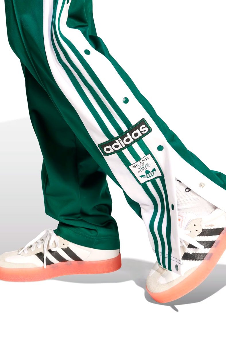 Calça Adidas Feminino Adibreak Verde/Branco - NewSkull