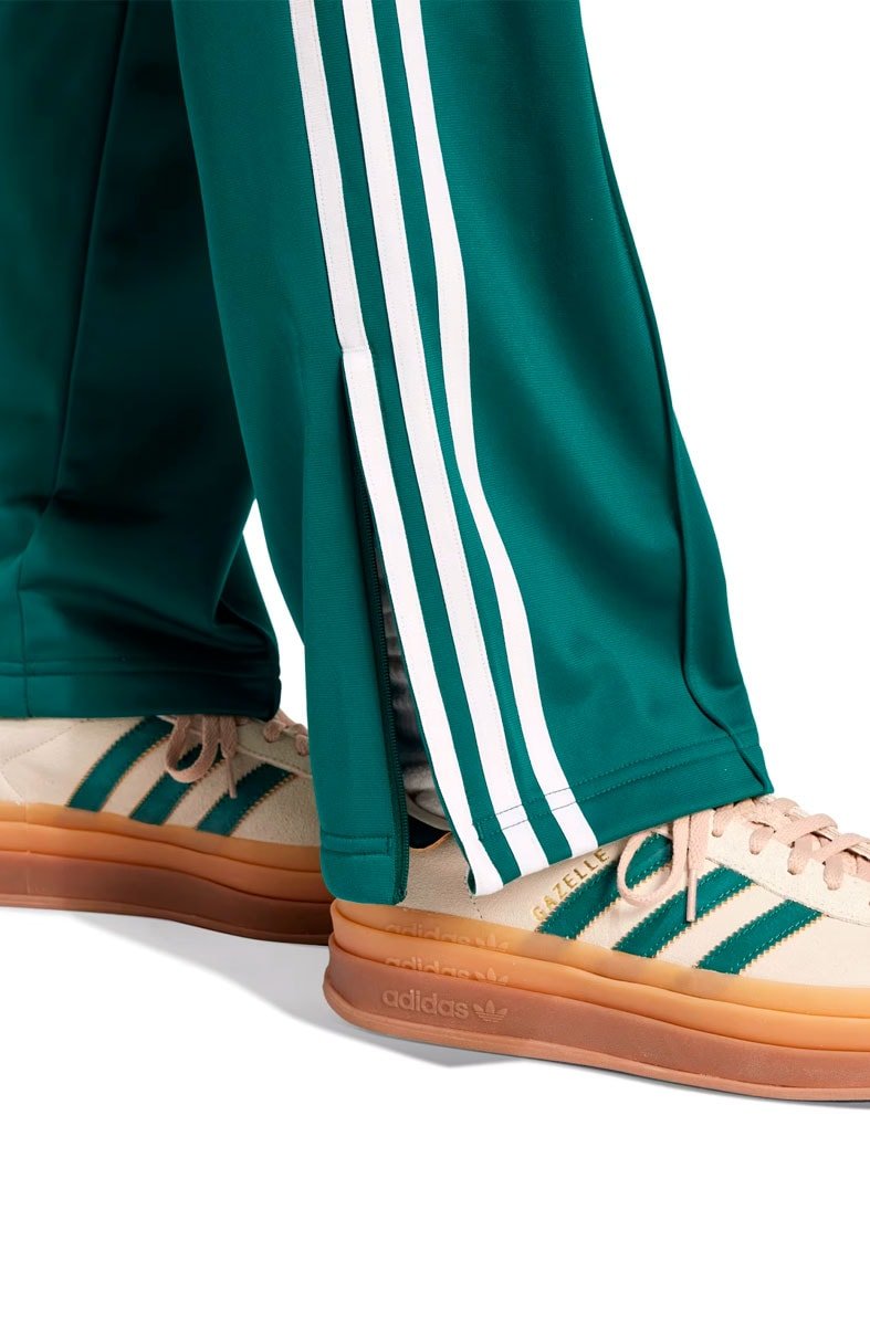 Calça Adidas Firebird Adicolor Classics Verde/Branco - NewSkull
