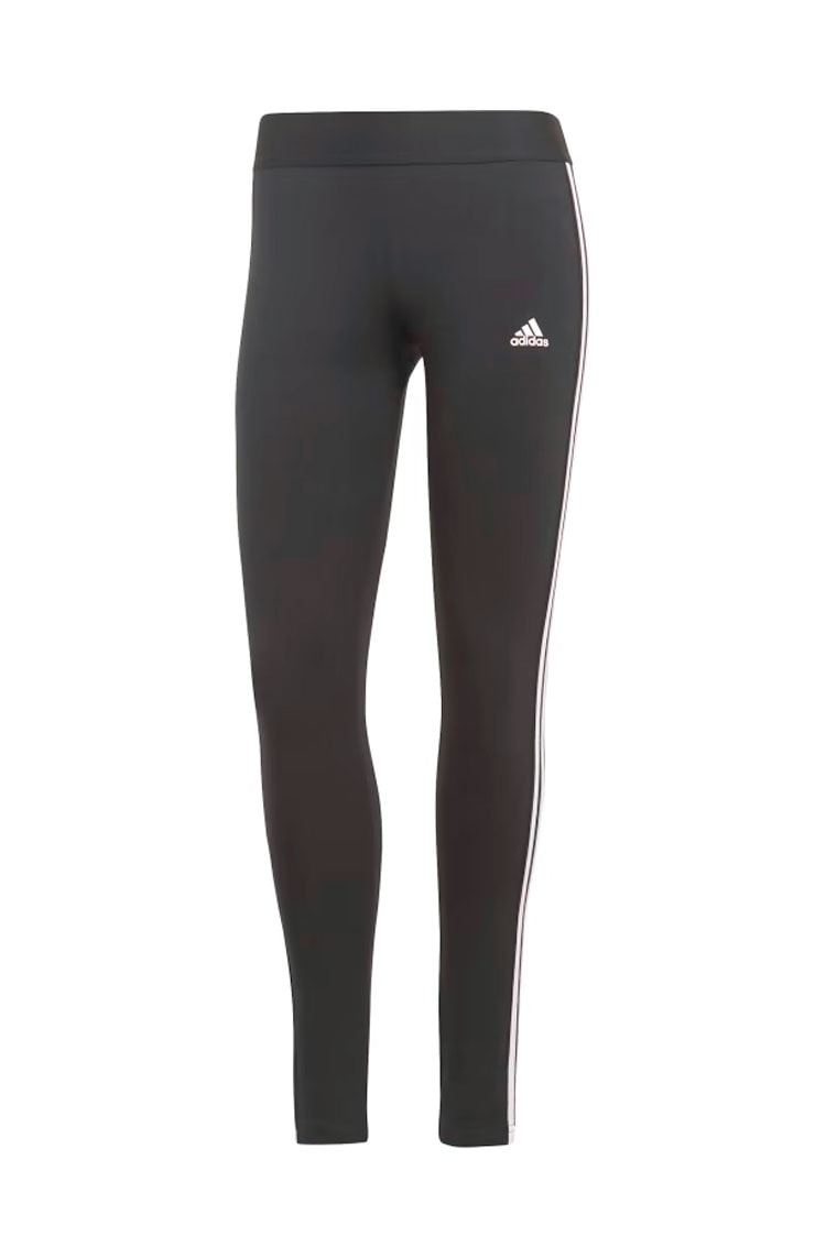Calça Adidas Legging Essentials 3 - stripes Preto - NewSkull