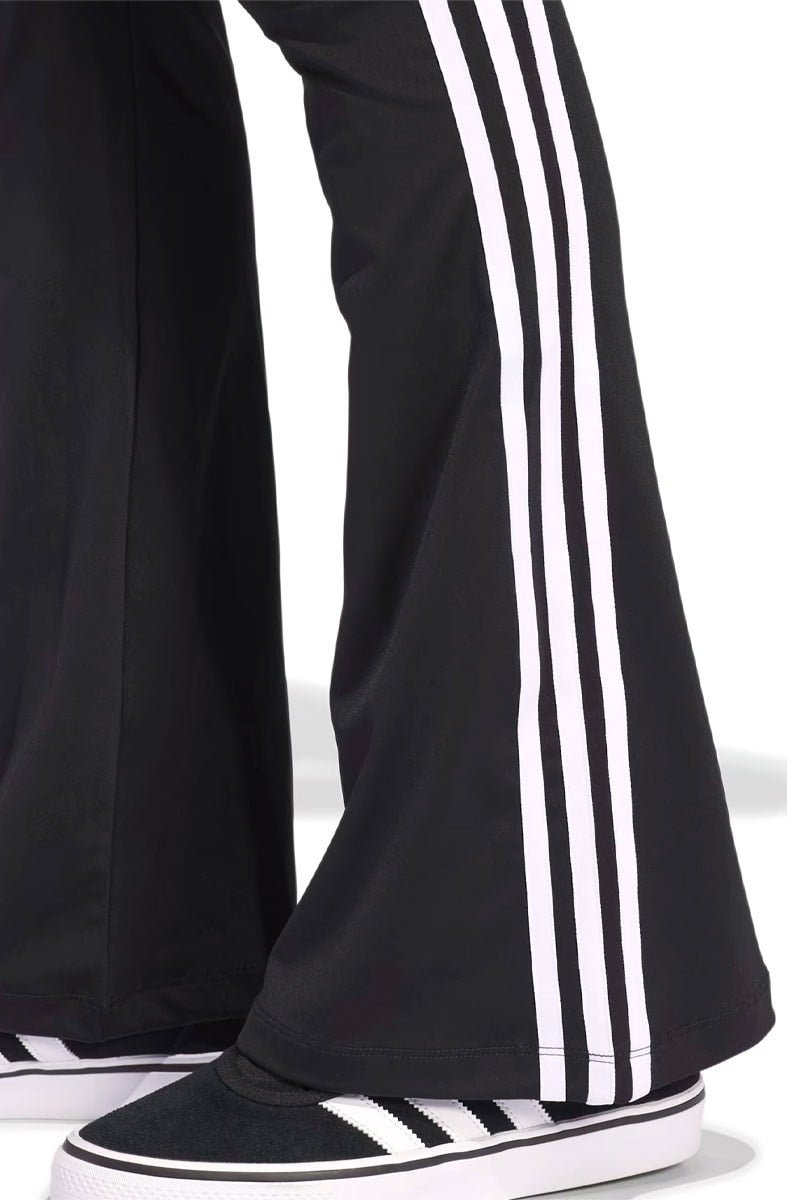 Calça Adidas Legging Flared Preto/Branco - NewSkull