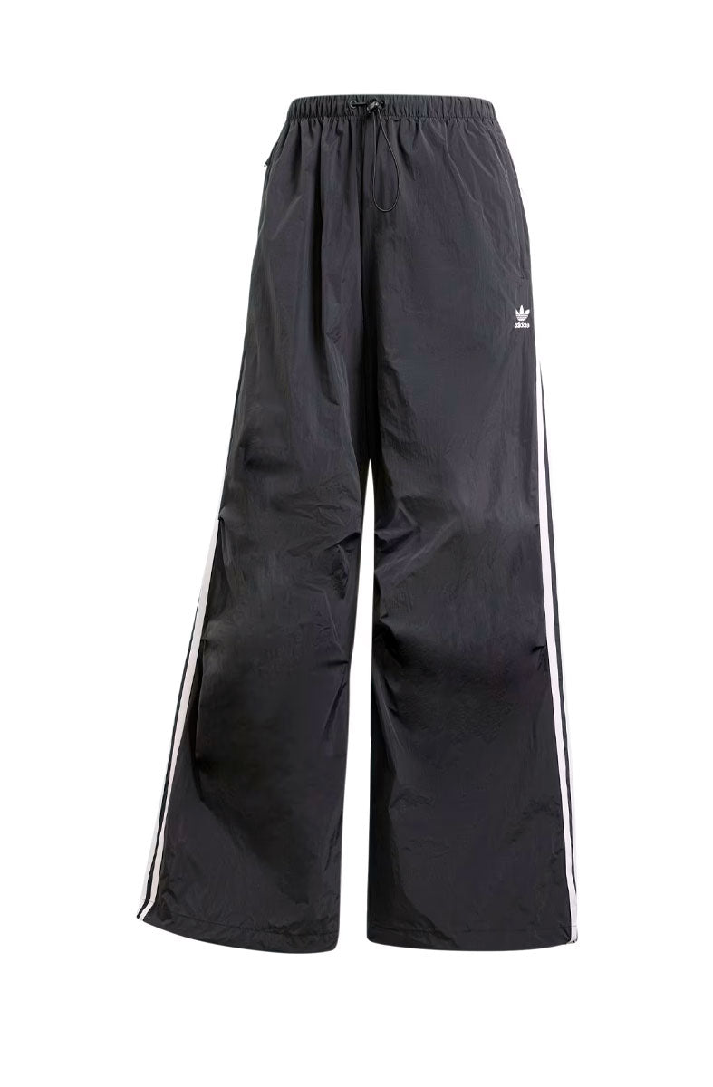 Calça Adidas Malha Parachute 3 - stripes Preto/Branco - NewSkull