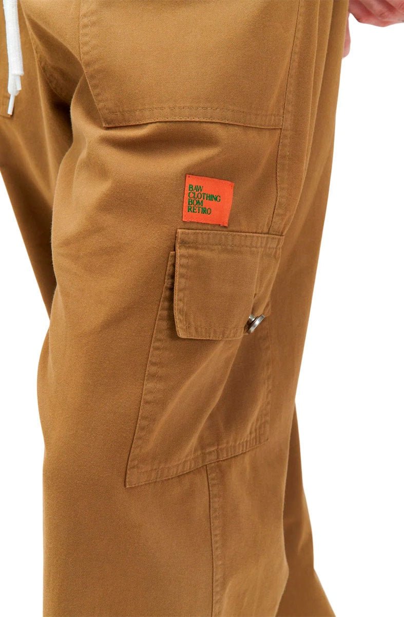 Calça Baw 4 Pockets Bege - NewSkull