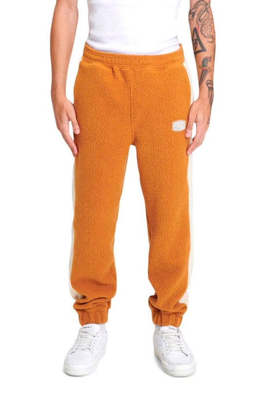 Calça Baw Sherpa Track Jogger Bicolor Bege/Off - White - NewSkull