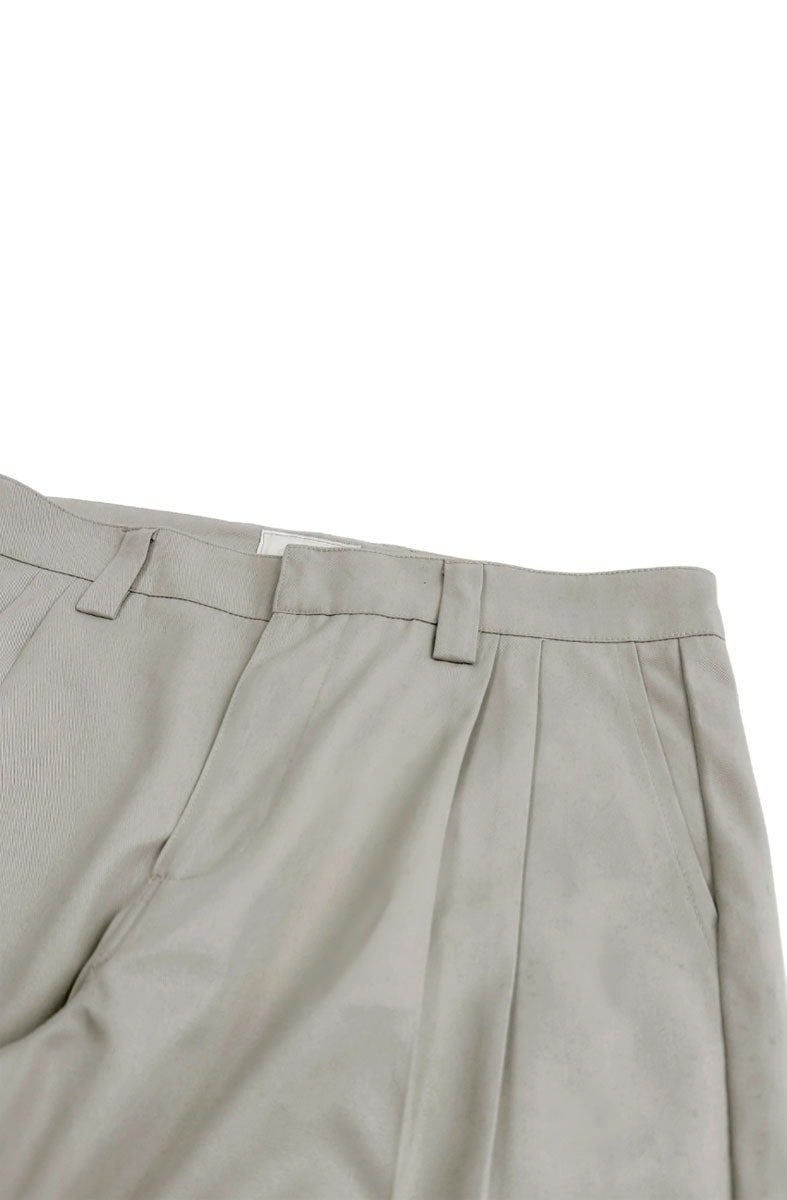 Calça Caos Art Ink Chino Pregas Bege - NewSkull