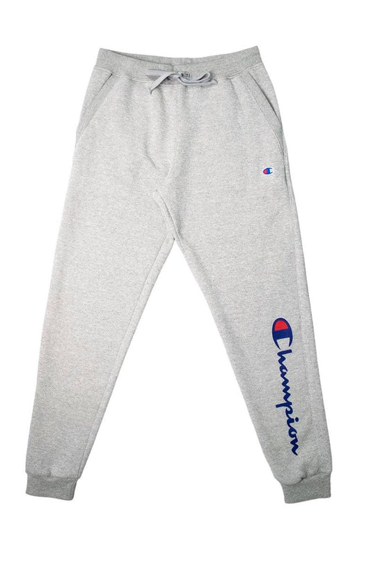 Calça Champion Feminina Moletom Jogger Cinza/Azul - NewSkull