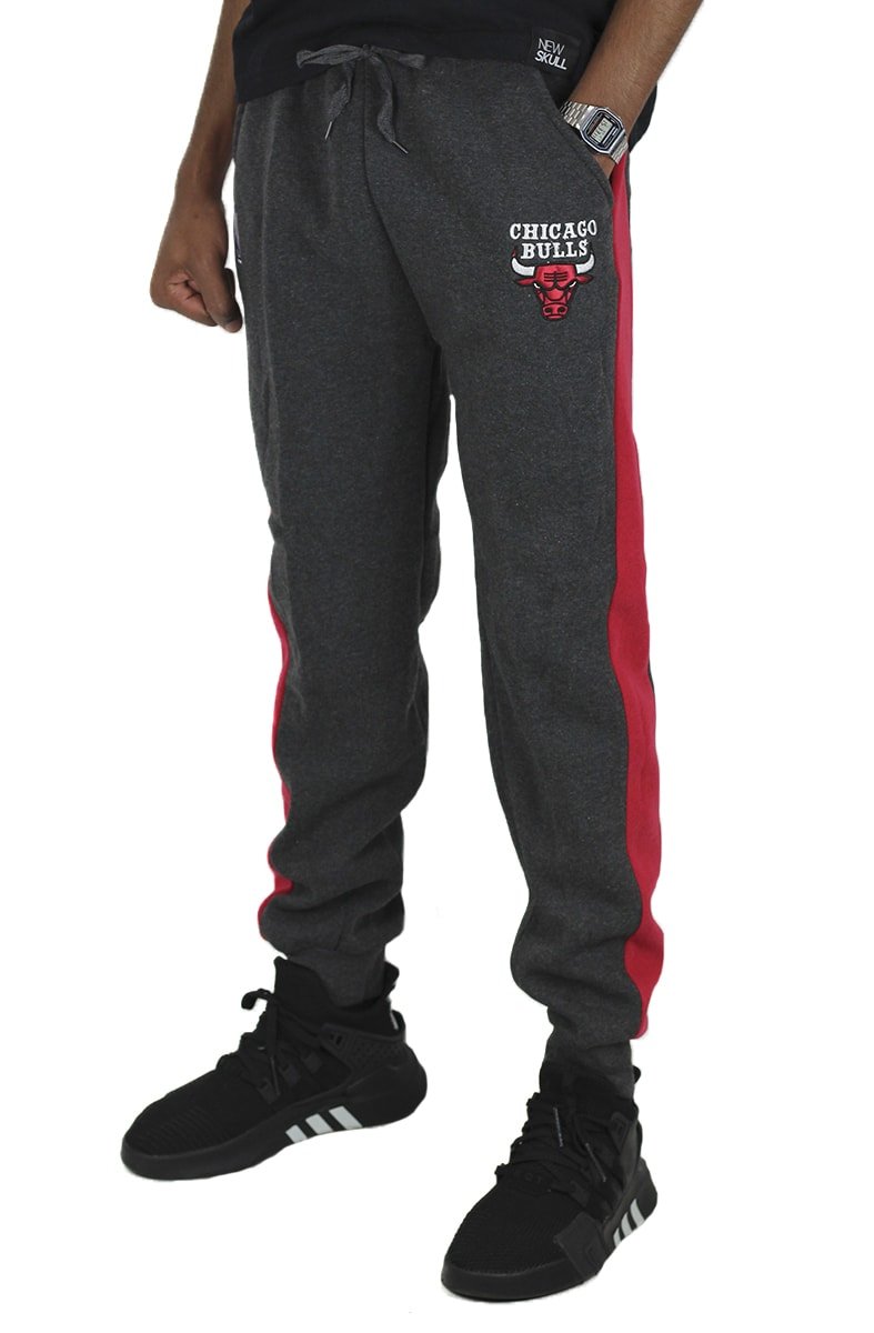 Calça de Moletom NBA Chicago Bulls Mescla - NewSkull