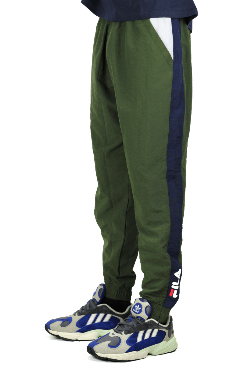 CALÇA FILA COLOR BLOCK TRACK SUIT VERDE - NewSkull