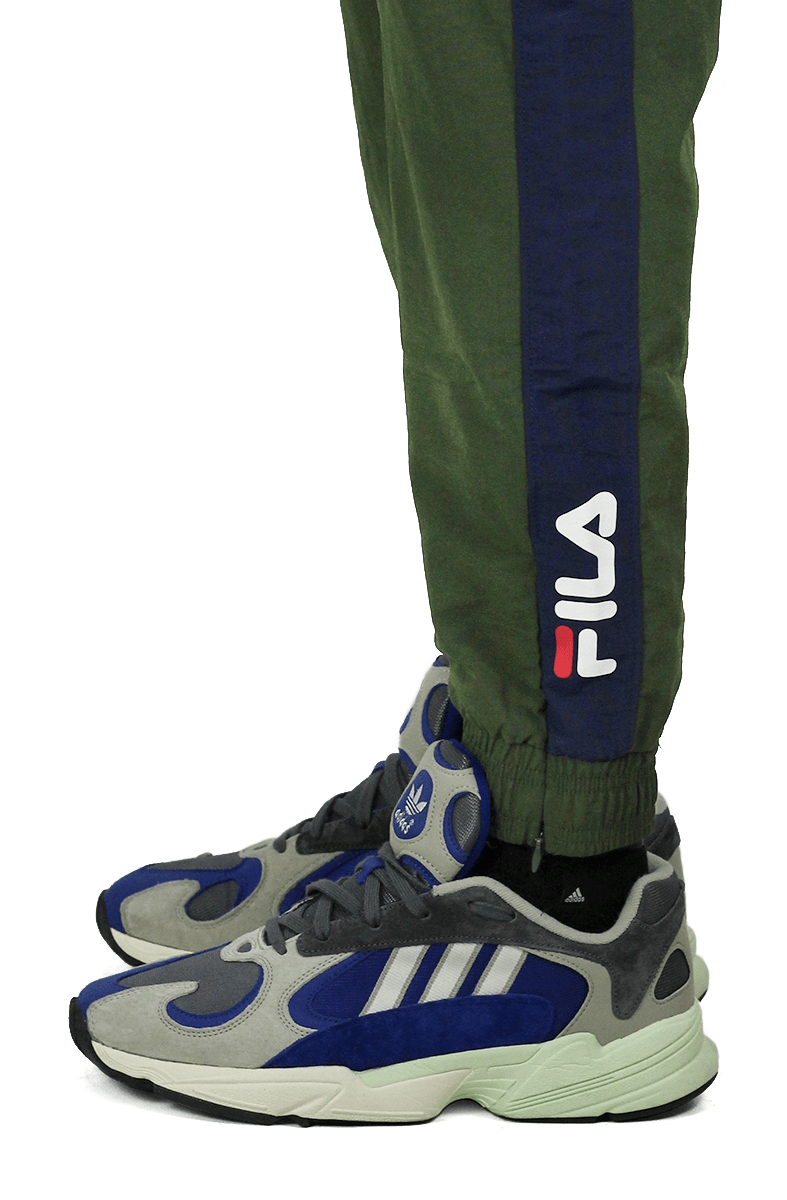 CALÇA FILA COLOR BLOCK TRACK SUIT VERDE - NewSkull