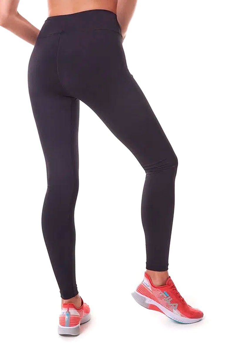 Calça Fila Legging Flat Life Feminina Preta/Branca - NewSkull