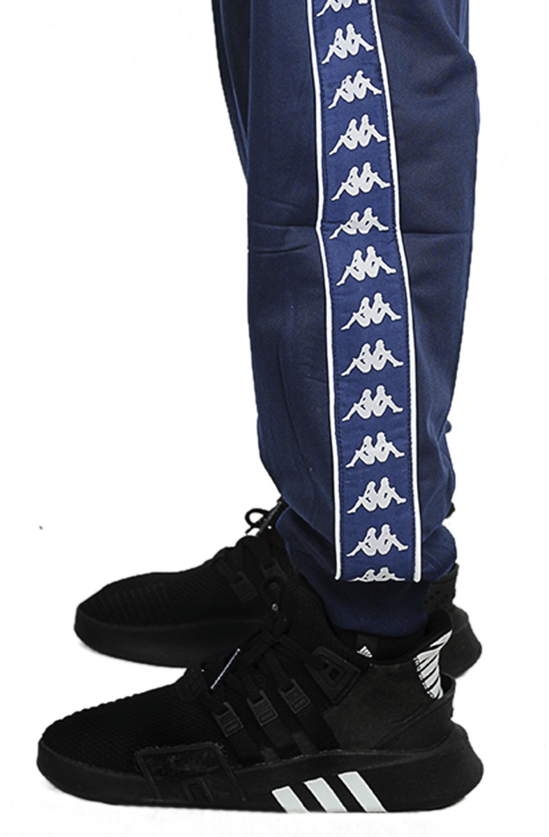 Calça Kappa Jogger 222 Nuovo Due Due 18 Azul - NewSkull