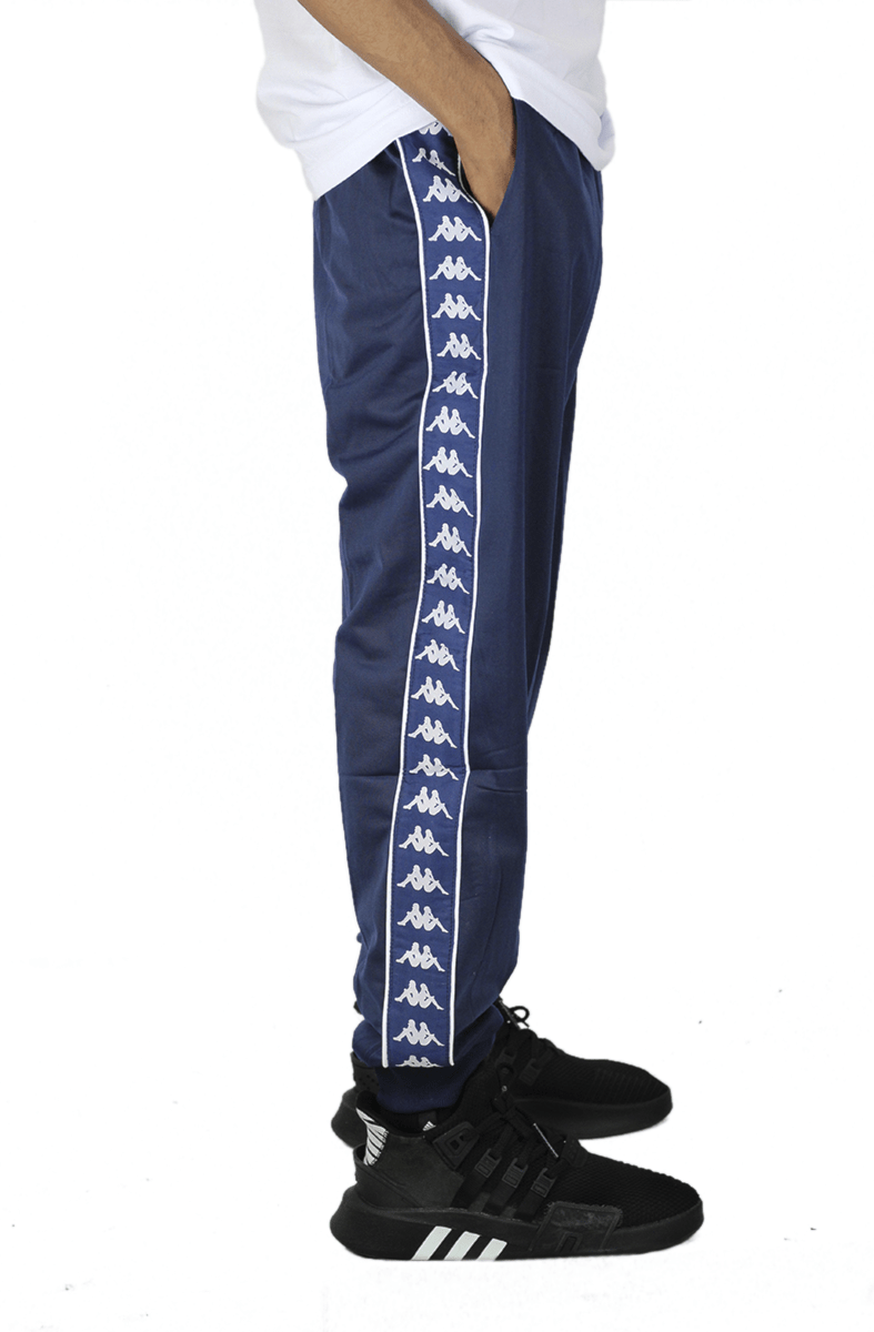 Calça Kappa Jogger 222 Nuovo Due Due 18 Azul - NewSkull