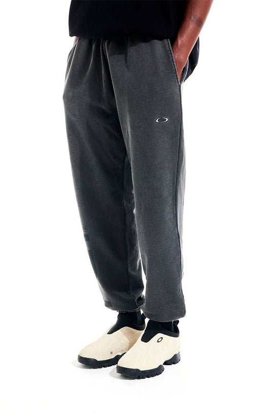 Calça Moletom Piet x Oakley Icons Sweatpants Preto Desbotado - NewSkull