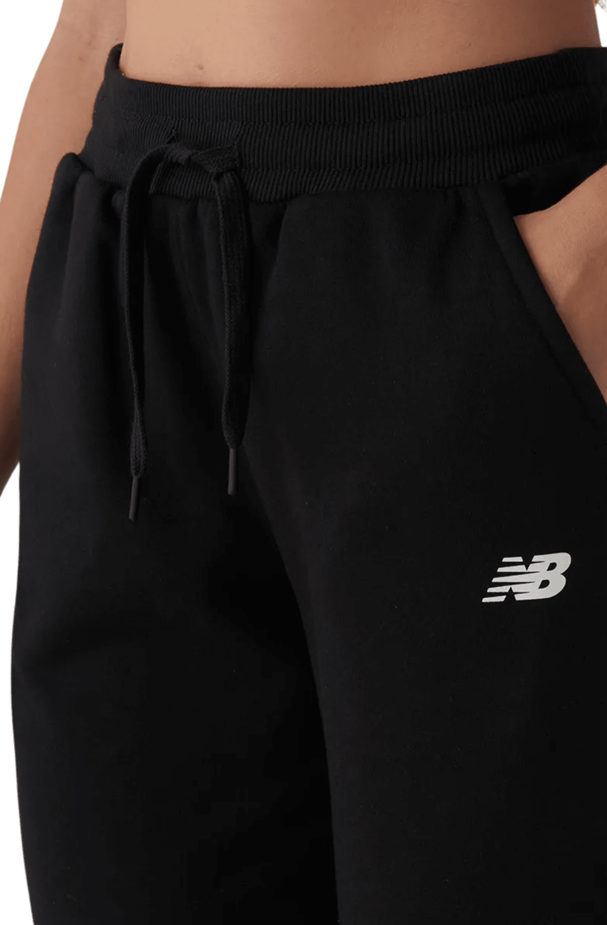 Calça New Balance Felpa Essentials Feminino Preto - NewSkull