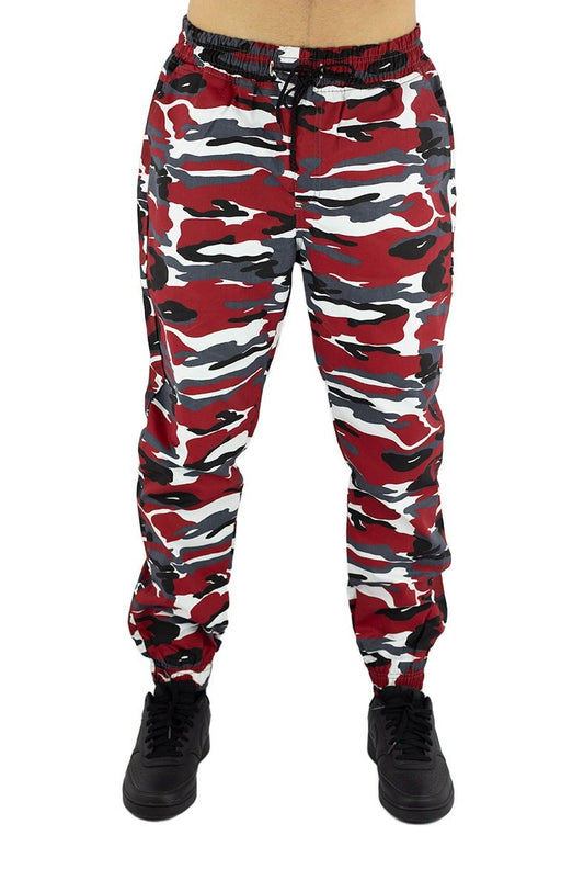 Calça NewSkull Jogger Camo Collor Vermelha Escura - NewSkull