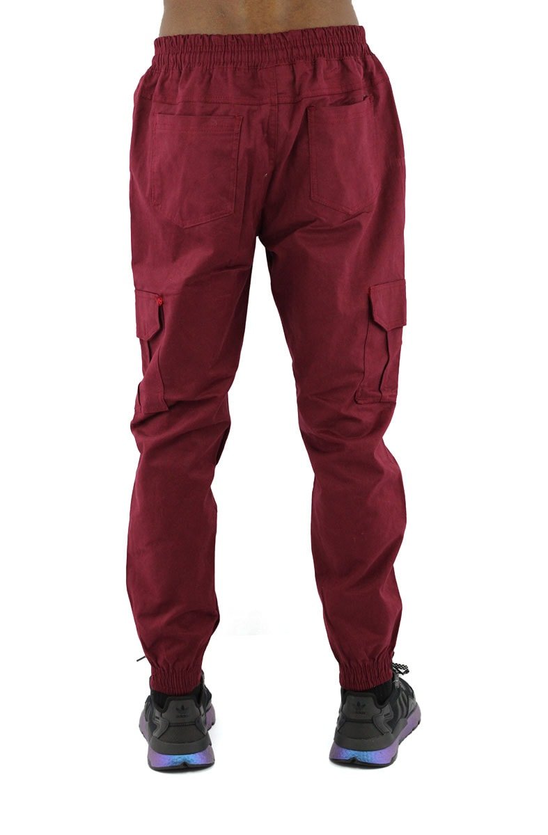 Calça NewSkull Jogger Cargo Bordo - NewSkull