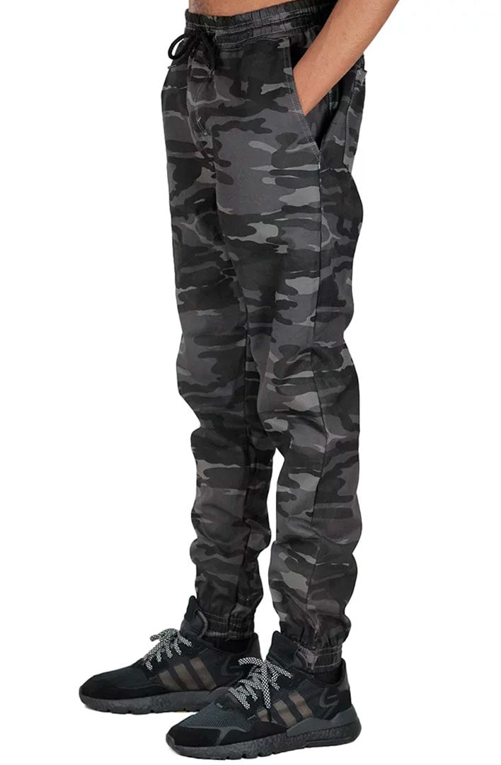 Calça NewSkull Jogger EXTRA Camuflada Cinza - NewSkull