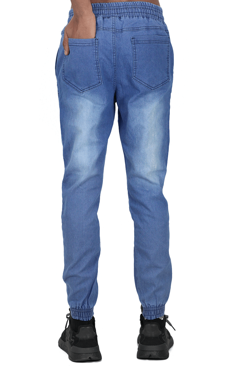 Calça NewSkull Jogger Jeans Claro Azul - NewSkull