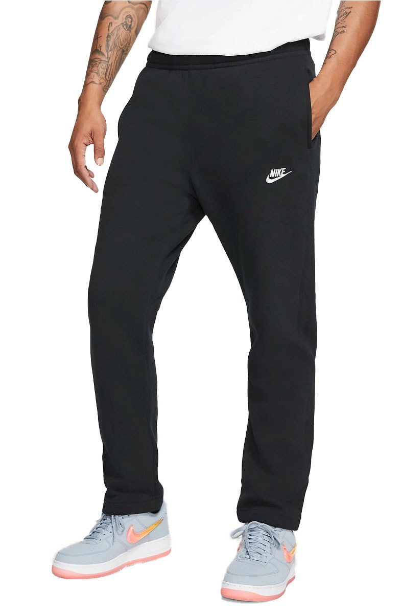 Calça Nike Sportswear Club Moletom Preta - NewSkull