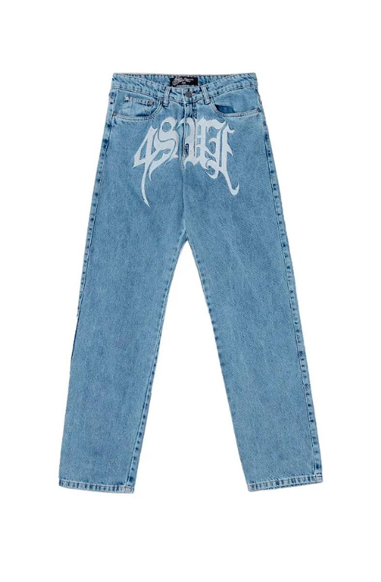 Calça Pants Sufgang 4SUF Jeans Azul - NewSkull