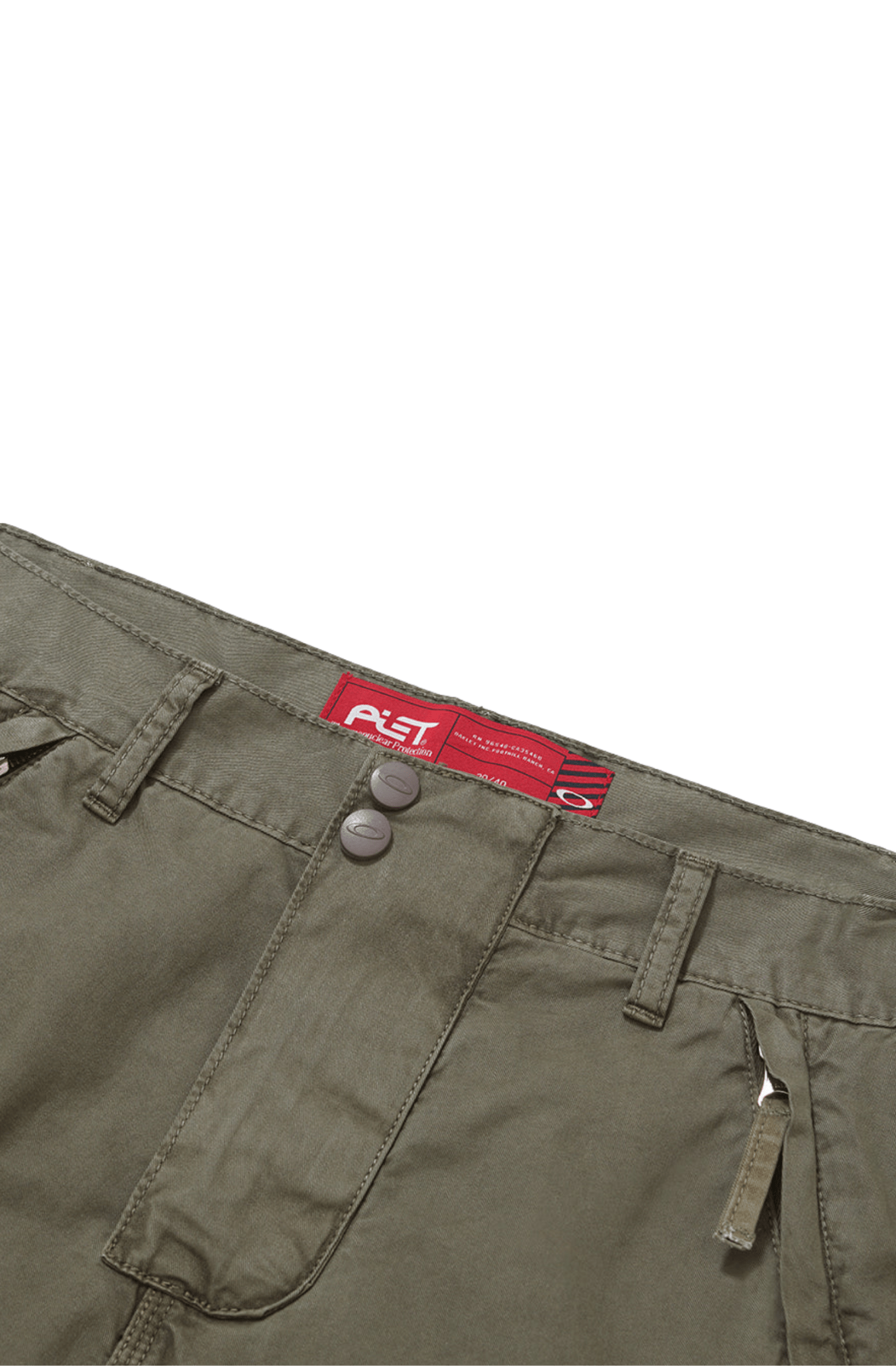 Calça Piet x Oakley SB Cargo Trousers Dark Brown Marrom - NewSkull