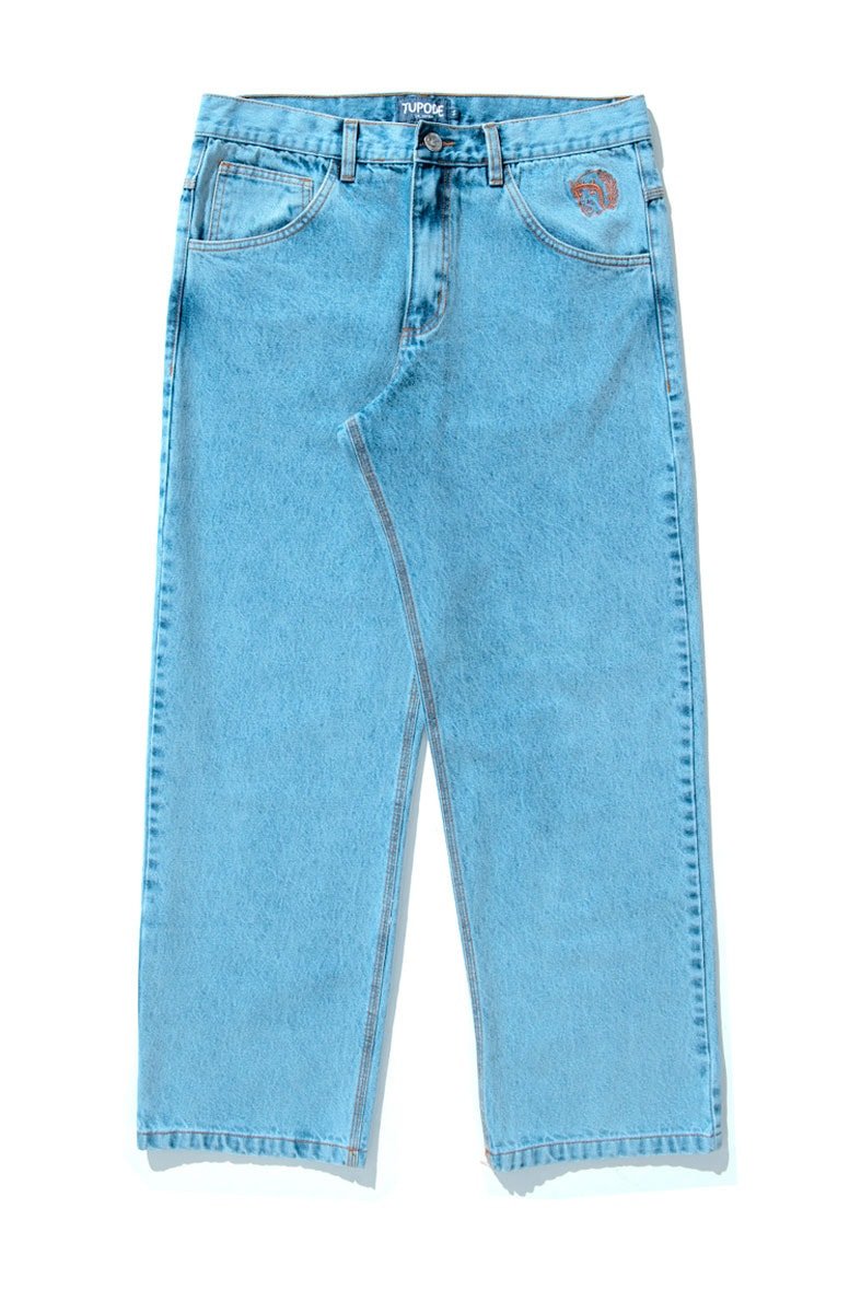 Calça TUPODE Jeans 678 Sky Azul - NewSkull
