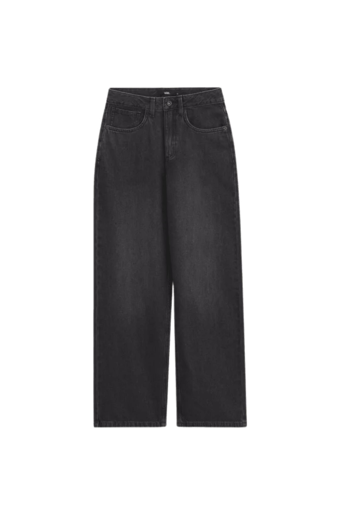 Calça Vans Sirelle 5 Pocket Puddle Black Hylane Preto - NewSkull