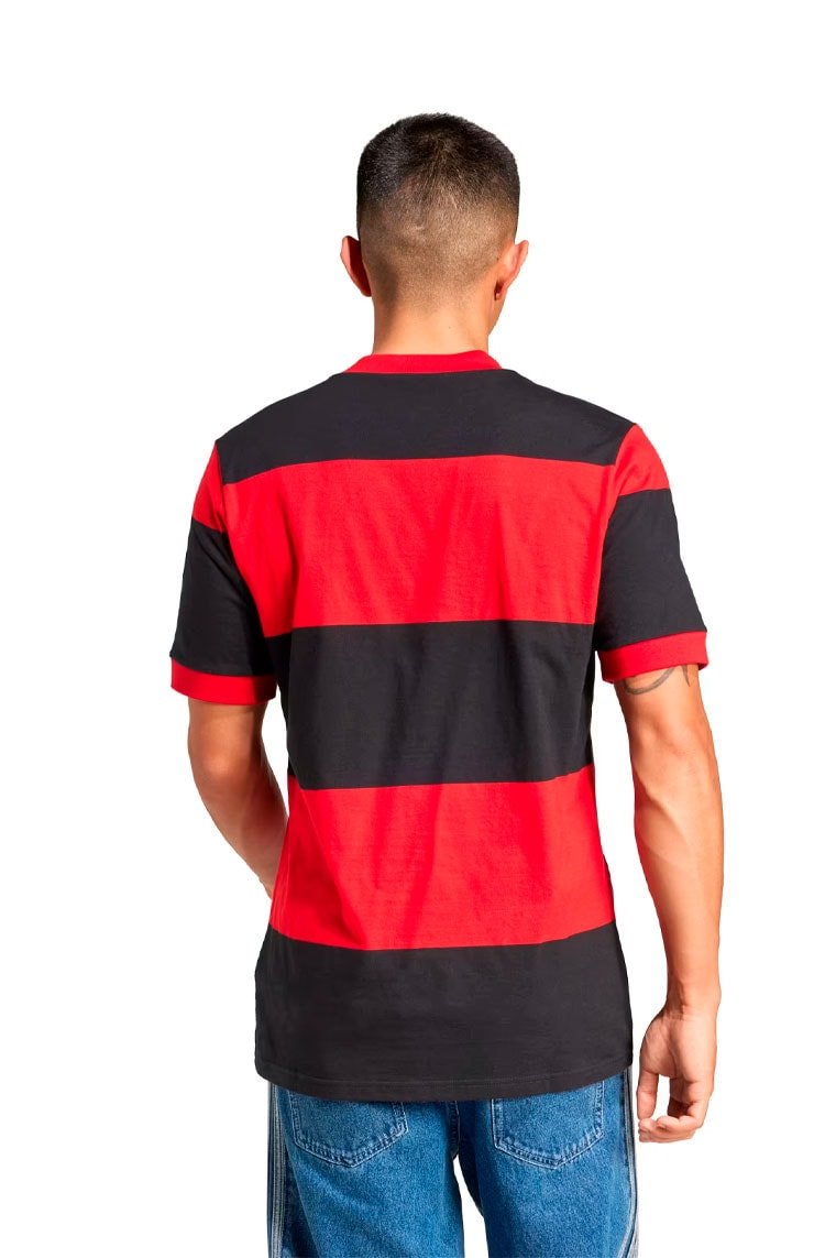 Camisa Adidas 1 CR Flamengo 81 Preto/Vermelho - NewSkull
