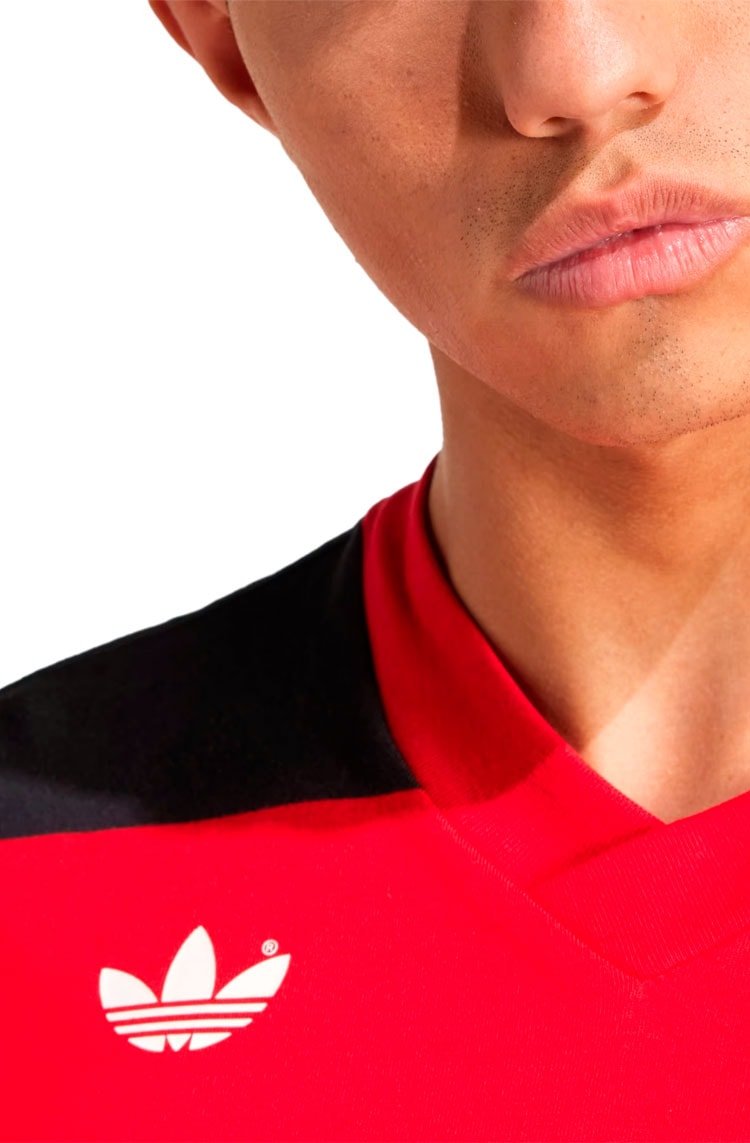 Camisa Adidas 1 CR Flamengo 81 Preto/Vermelho - NewSkull