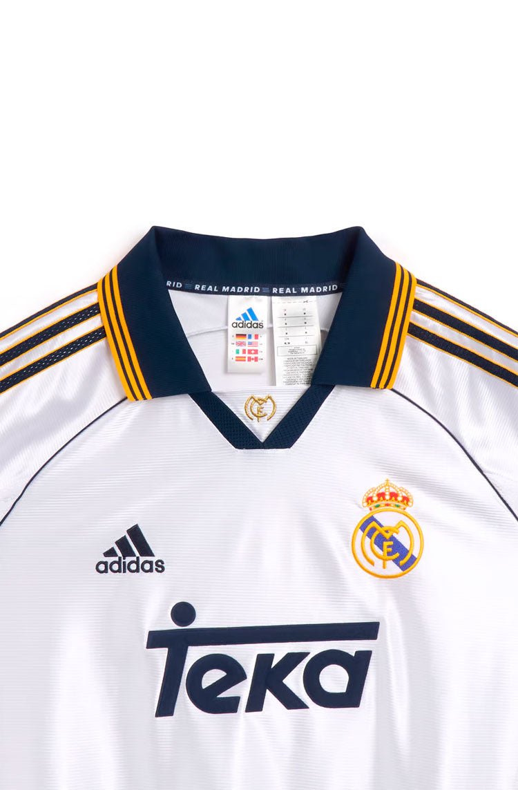 Camisa Adidas 1 Real Madrid 99/00 Branco - NewSkull
