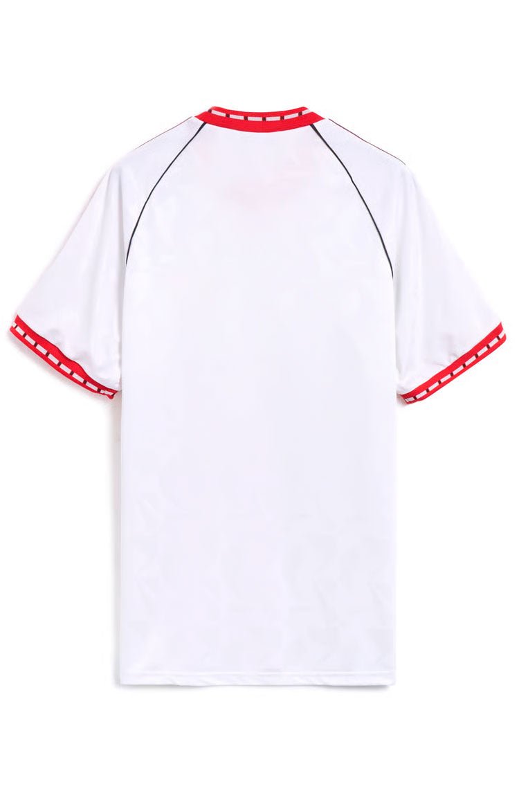 Camisa Adidas Manchester United 91 Away Jersey Branco/Vermelho - NewSkull