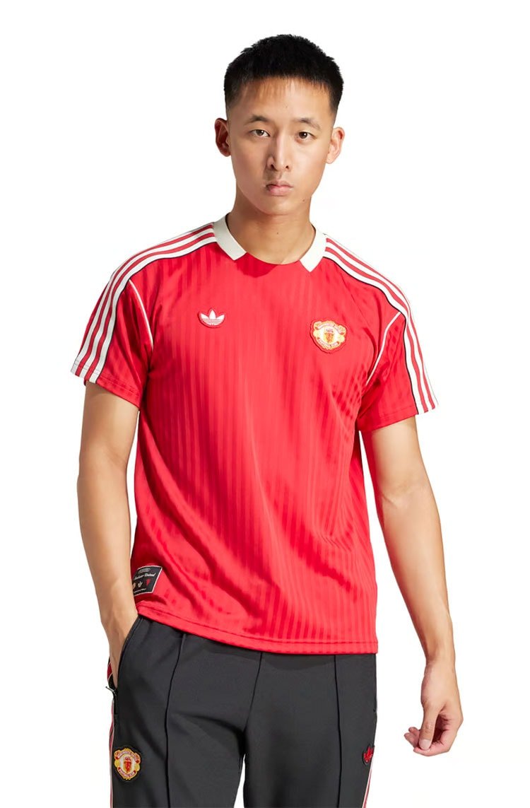Camisa Adidas Manchester United Terrace Icons Vermelho - NewSkull