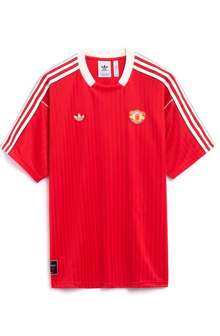 Camisa Adidas Manchester United Terrace Icons Vermelho - NewSkull