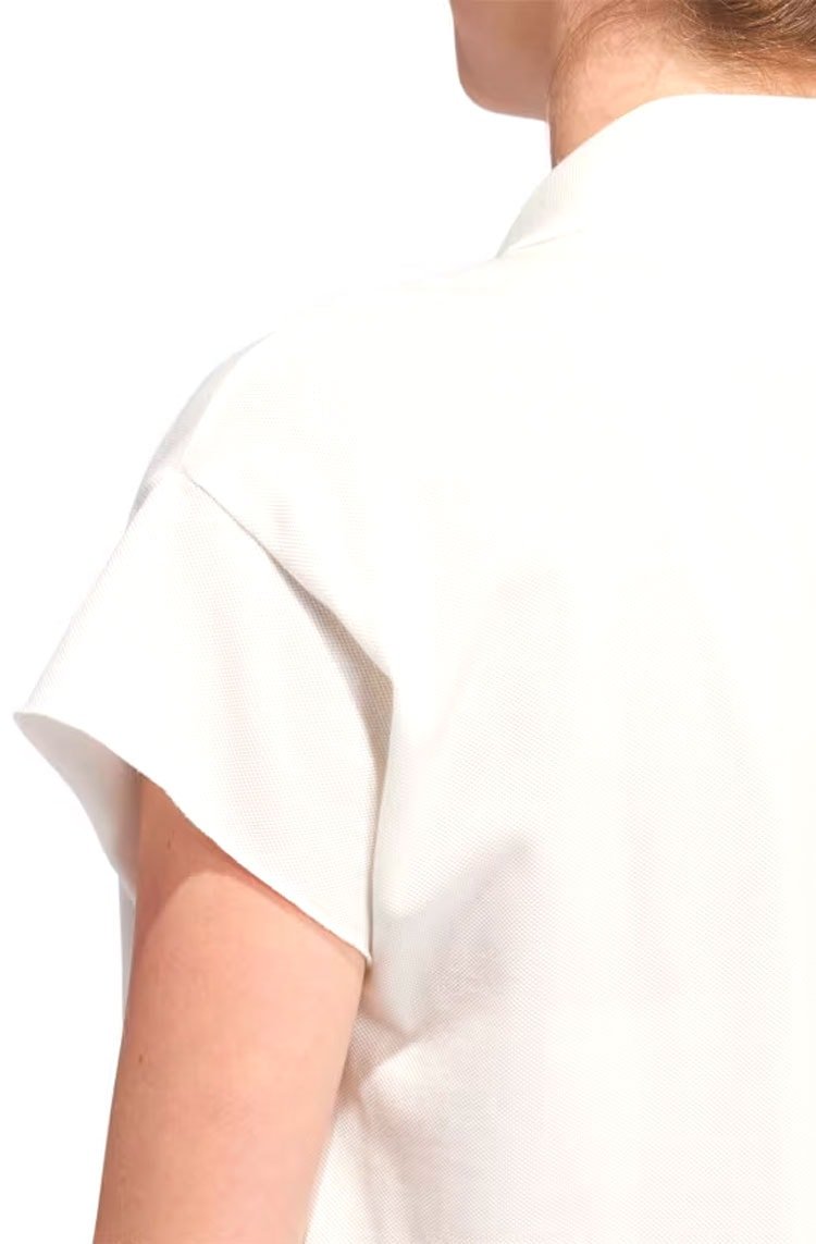 Camisa Adidas Polo Cropped Originals Off - White - NewSkull