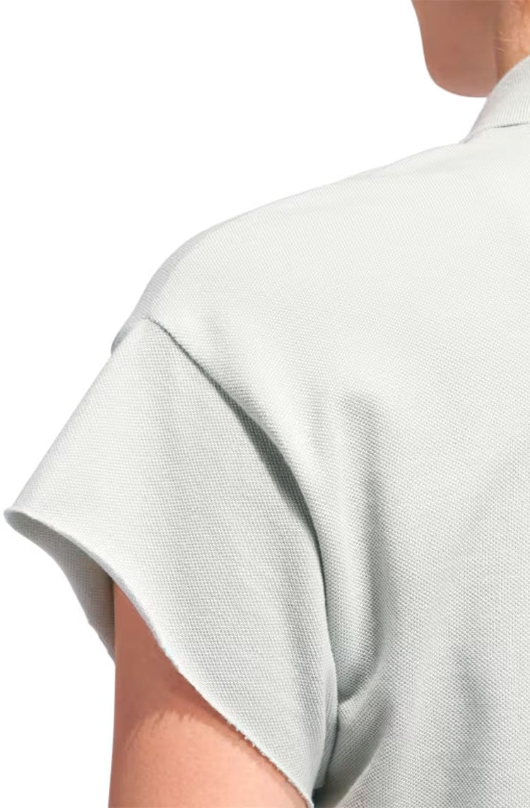 Camisa Adidas Polo Cropped Originals Prata - NewSkull