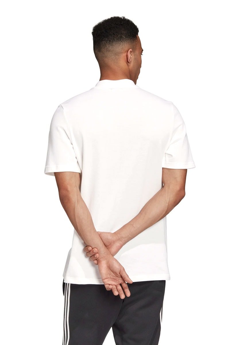 Camisa Adidas Polo Trefol Branca/Preta - NewSkull