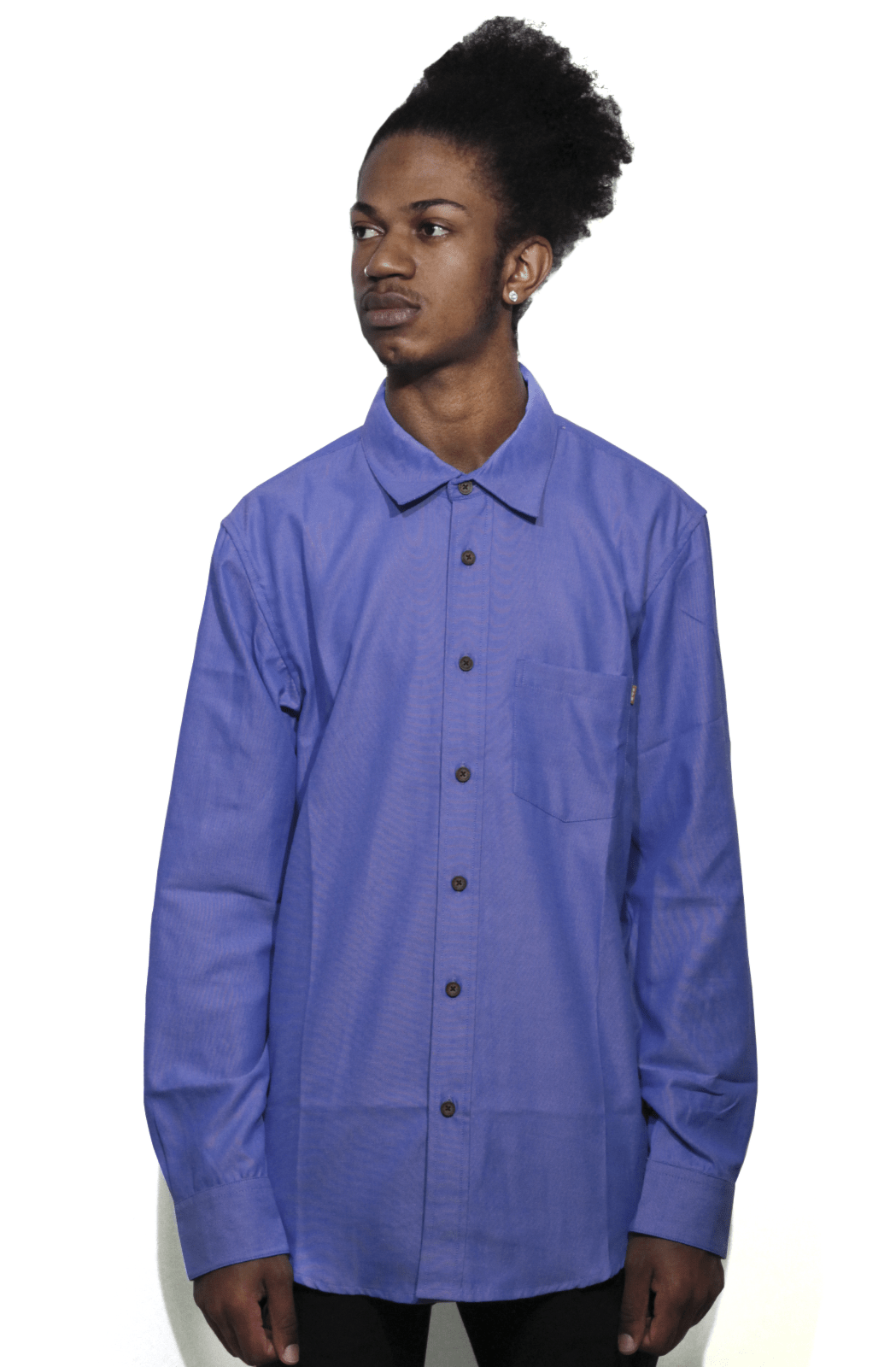 Camisa Blaze Honeypot Chemise HPW Azul - NewSkull
