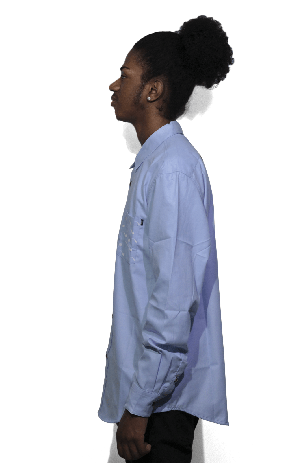 Camisa Blaze Supply Chemise Blue Azul - NewSkull