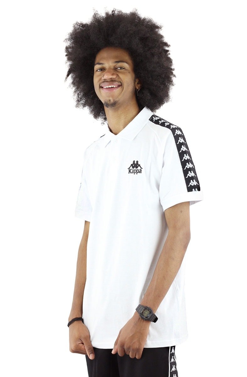 Camisa Polo Kappa Authentic Originale Due Due Branca - NewSkull