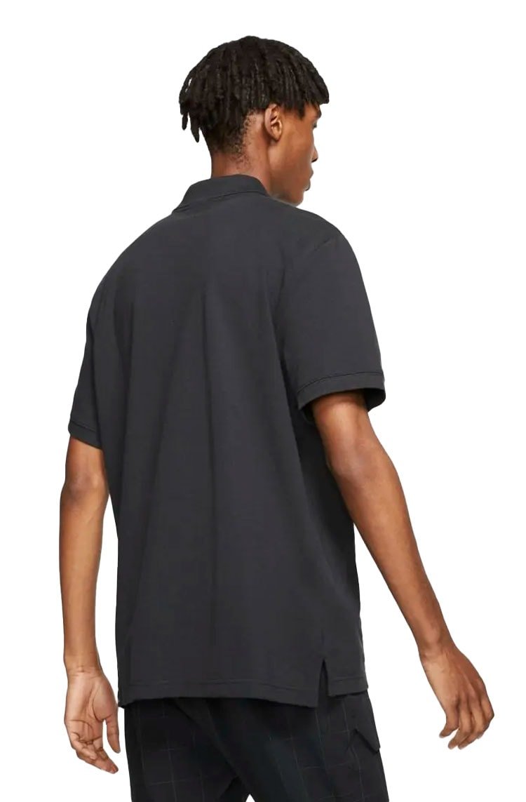Camisa Polo Nike Sportswear Preta/Branca - NewSkull