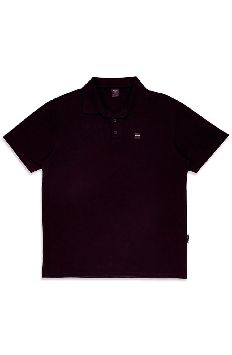 Camisa Polo Oakley Masculina Patch 2.0 Preto - NewSkull