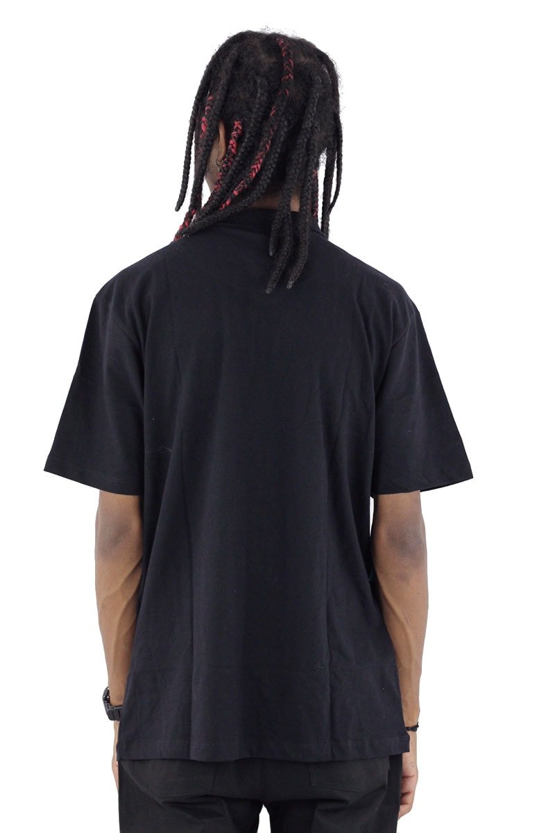 Camisa Polo Starter Listras Preta - NewSkull