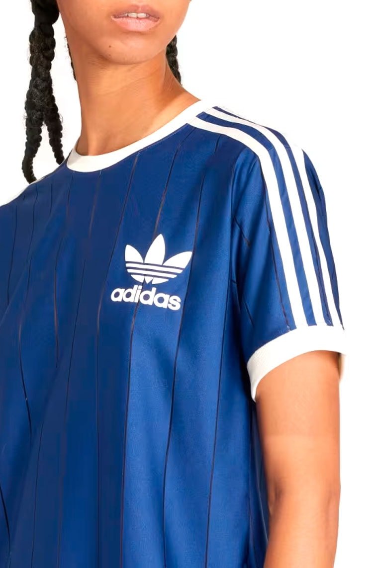Camiseta Adidas 3 Stripes Azul Marinho - NewSkull