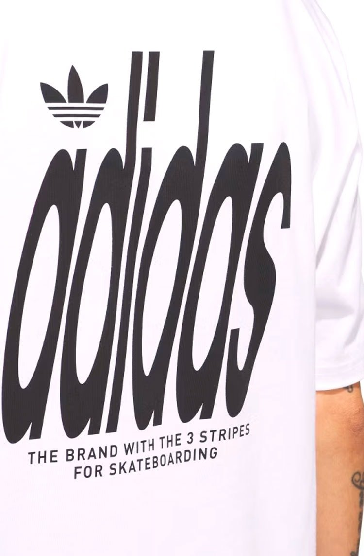 Camiseta Adidas 4.0 Stretch Logo Branco - NewSkull