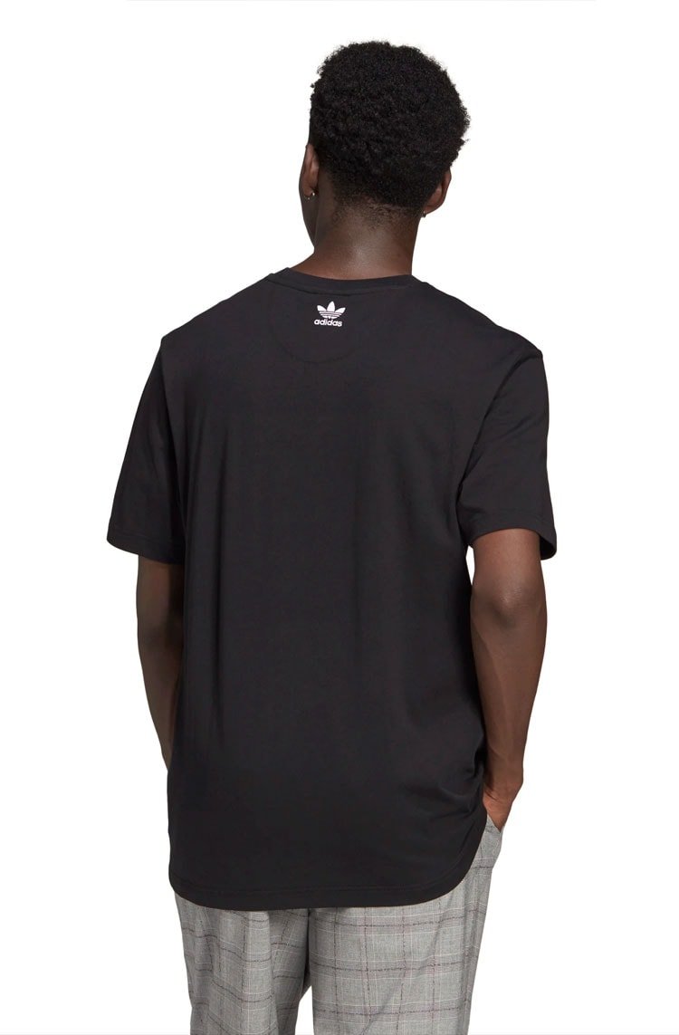 Camiseta Adidas Adicolor 3D Trefoil Preta - NewSkull