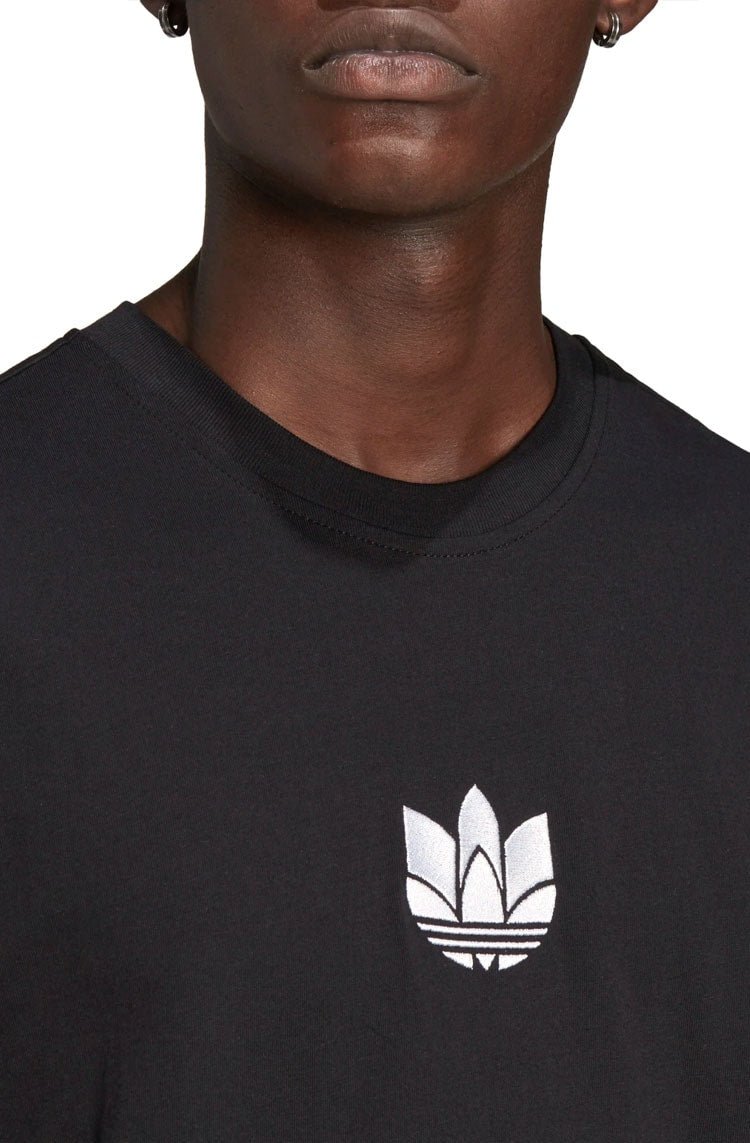 Camiseta Adidas Adicolor 3D Trefoil Preta - NewSkull