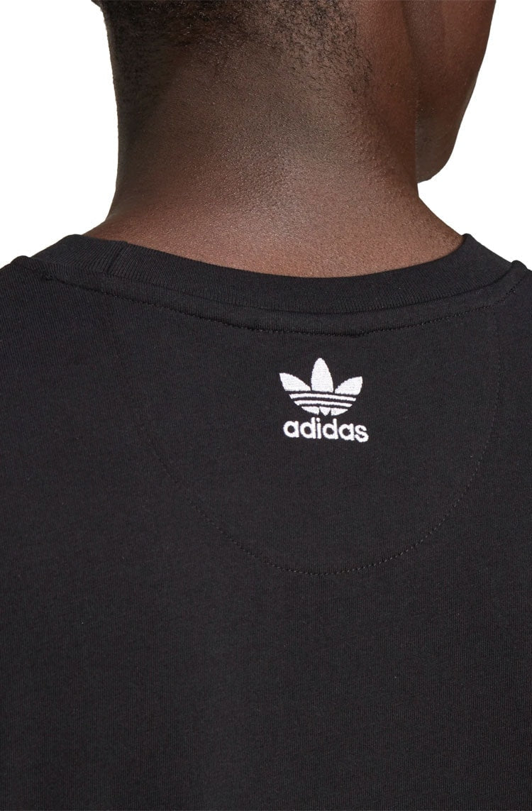 Camiseta Adidas Adicolor 3D Trefoil Preta - NewSkull
